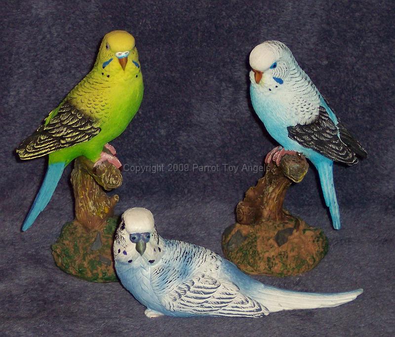 3budgies.jpg - Budgies Figurines