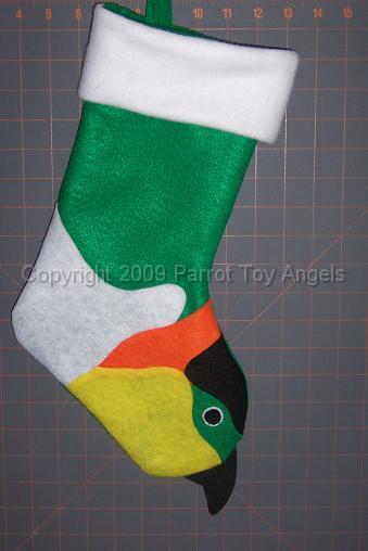 bhcaiquesm.JPG - Black Headed Caique Stocking