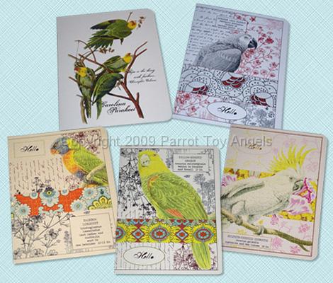 cset14w.jpg - Parrot Card Sampler