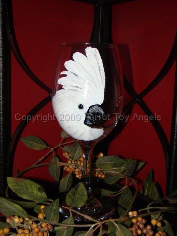 umbrellacockatoowineglass1500.jpg - U2 Wine Glass