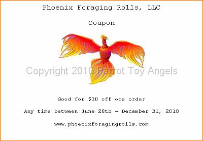 coupon.jpg - $30 Gift Certificate - Phoenix Foraging Rolls, LLC