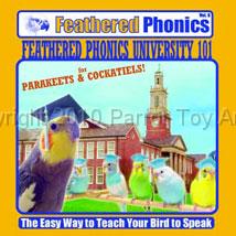 featheredphonics.jpg - Feathered Phonics - Parakeets & Cockatiels CD