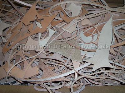 leatherscraps_510.jpg - 2 - 10# Boxes Veggie Tanned Leather Scraps