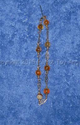 tn_24_brownbeadbracelet.jpg - Bracelet - Brown Beads, Goldtone