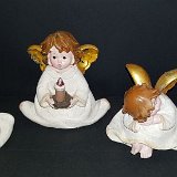 Set of 4 Ceramic Angels
